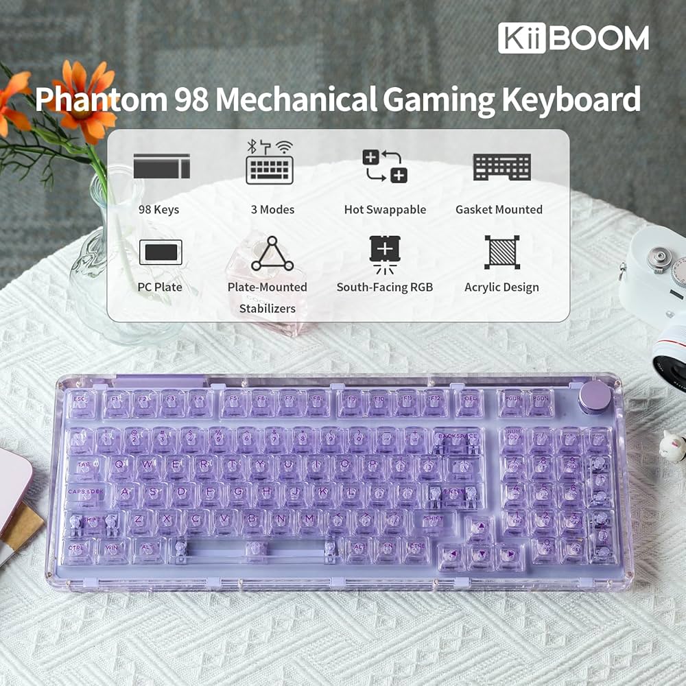 KiiBOOM Phantom V2 パープル キーボード 本体 KiiBOOM Phantom V2 パープル キーボード 本体 - メルカリ
